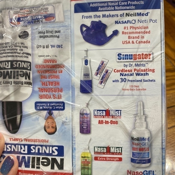 new NeilMed 6 BottleSinus Rinse Sample Starter Kit - Picture 3 of 3